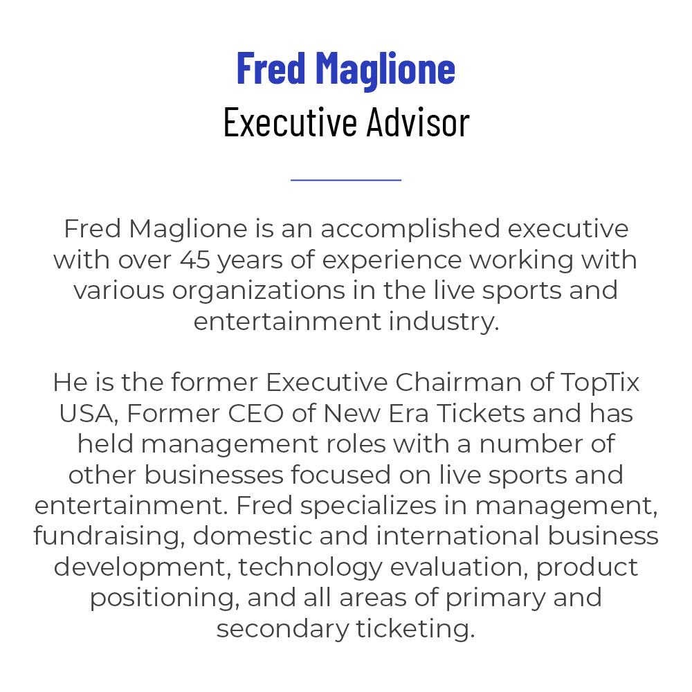 Fred Maglione – Info